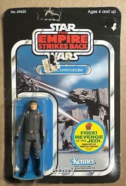 Star Wars Vintage Kenner ESB AT-AT Commander Factory Sealed 48 B 1982 READ