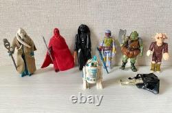 Star Wars Vintage Kenner Figure Set 70s-80s Darth Vader Boba Fett R2-D2 Used