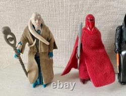 Star Wars Vintage Kenner Figure Set 70s-80s Darth Vader Boba Fett R2-D2 Used