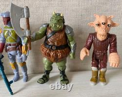 Star Wars Vintage Kenner Figure Set 70s-80s Darth Vader Boba Fett R2-D2 Used