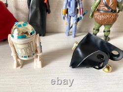 Star Wars Vintage Kenner Figure Set 70s-80s Darth Vader Boba Fett R2-D2 Used