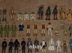 Star Wars Vintage Kenner Large Lot 75 Figure 1970's-80's Most High Grade Pieces