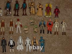 Star Wars Vintage Kenner Large Lot 75 Figure 1970's-80's Most High Grade Pieces