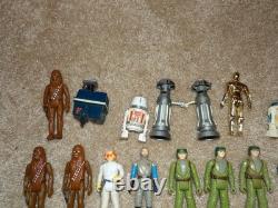 Star Wars Vintage Kenner Large Lot 75 Figure 1970's-80's Most High Grade Pieces