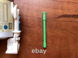 Star Wars Vintage Kenner POTF R2D2 pop up Saber Complete 1985 fresh off Card