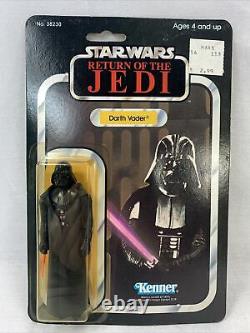 Star Wars Vintage Kenner ROTJ Darth Vader MOC 65 Back 1983