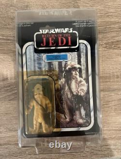 Star Wars Vintage LOGRAY ROTJ 65 back Moc Unpunched RARE