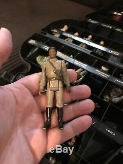 Star Wars Vintage Lot (31) Figures General Lando Last 17 (2) Vader Cases
