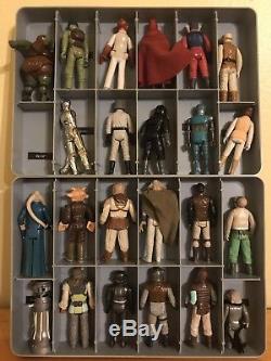 Star Wars Vintage Lot First 79 Figures Collection with 2 Cases & access