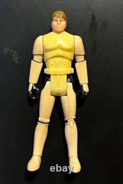 Star Wars Vintage Luke Skywalker in Stormtrooper Disguise Figure Paint Wear