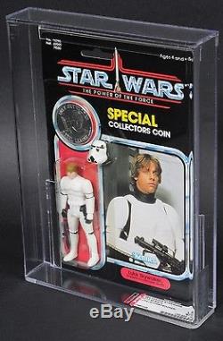 Star Wars Vintage Luke Stormtrooper POTF AFA 85 (85/85/85) Clear MOC