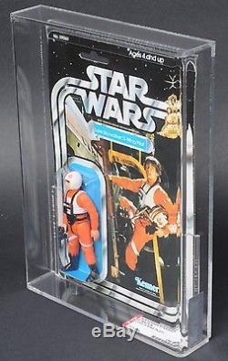 Star Wars Vintage Luke X-Wing 21 Back-B AFA 85 (85/85/80) MOC