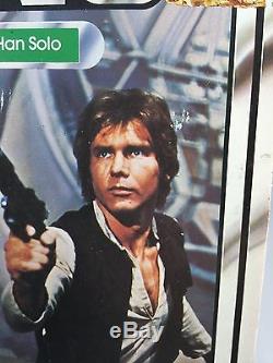 Star Wars Vintage MOC 12 Back Han Solo Sealed AFA