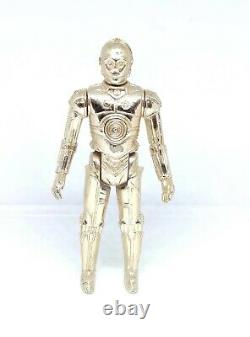 Star Wars Vintage Mexico Lili Ledy C3po Hole in Back Rare Variant Mexico 80s