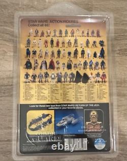 Star Wars Vintage Moc ADMIRAL ACKBAR ROTJ 75 back Rare