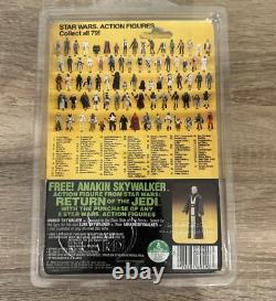 Star Wars Vintage Moc TEEBO ROTJ Unpunched 79 back Rare