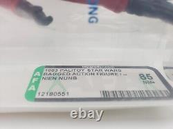 Star Wars Vintage Nien Nunb Palitoy Baggie 1983 AFA 85 NM+ 3.75 Inch VERY RARE