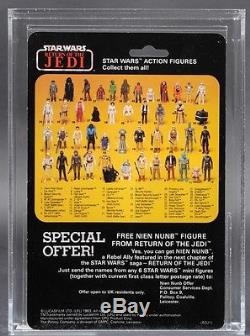 Star Wars Vintage Palitoy Boba Fett ROTJ 45 Back-C AFA 90 (90/90/85) MOC