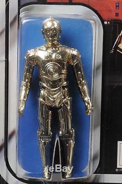 Star Wars Vintage Palitoy C-3PO 12 Back-A AFA 85 (85/80/85) Unpunched MOC