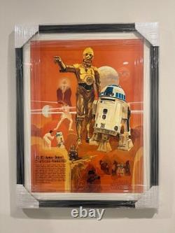 Star Wars Vintage Poster, R2D2 and C3PO (circa 1977) RARE, 2 of 4 Coca Cola