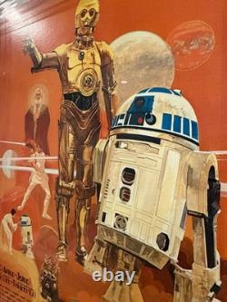 Star Wars Vintage Poster, R2D2 and C3PO (circa 1977) RARE, 2 of 4 Coca Cola