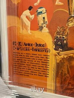 Star Wars Vintage Poster, R2D2 and C3PO (circa 1977) RARE, 2 of 4 Coca Cola
