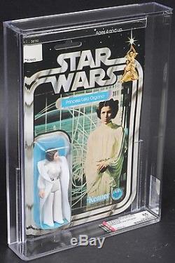 Star Wars Vintage Princess Leia 12 Back-B AFA 85 (85/85/80) MOC
