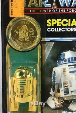 Star Wars Vintage R2-D2 Pop-Up Lightsaber Power of the Force Kenner 1985 POTF