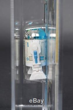 Star Wars Vintage R2-D2 Pop Up POTF AFA 85 (90/85/85) Unpunched MOC