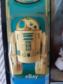 Star Wars Vintage R2-D2 Pop Up Sabre MOC Carded POTF Coin (AFA)