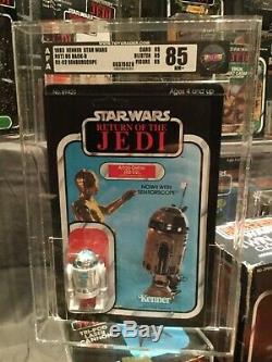 Star Wars Vintage R2-d2 65 Back B Graded Afa 85 @@ Gorgeous @@