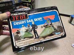 Star Wars Vintage ROTJ Desert Sail Skiff 93520 SEALED BOX WEAR