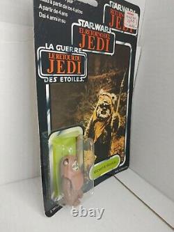 Star Wars Vintage ROTJ Tri Logo Wicket W Warrick New 1983 kenner Action Figure