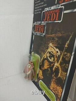 Star Wars Vintage ROTJ Tri Logo Wicket W Warrick New 1983 kenner Action Figure