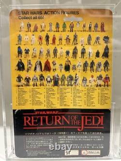 Star Wars Vintage Rotj Logray- Ewok Kenner 65 Back- B Afa 70