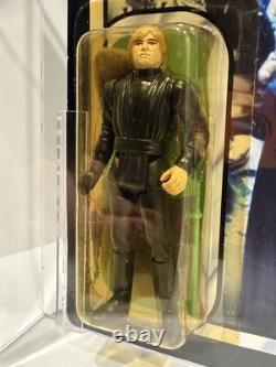 Star Wars Vintage Rotj Luke Skywalker-jedi Kenner 77 Back-a Afa 80