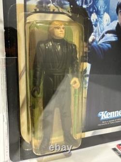Star Wars Vintage Rotj Luke Skywalker-jedi Kenner 77 Back-a Afa 80