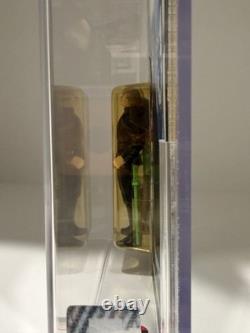 Star Wars Vintage Rotj Luke Skywalker-jedi Kenner 77 Back-a Afa 80