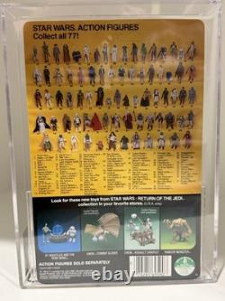 Star Wars Vintage Rotj Luke Skywalker-jedi Kenner 77 Back-a Afa 80