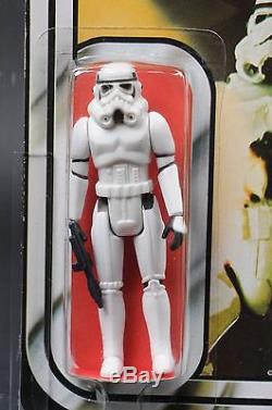Star Wars Vintage Stormtrooper 12 Back-A AFA 85 (85/80/85) Unpunched MOC