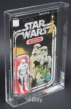 Star Wars Vintage Stormtrooper 12 Back-A AFA 85 (85/80/85) Unpunched MOC