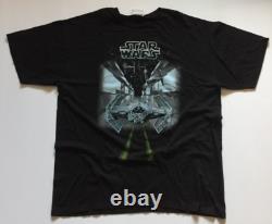 Star Wars Vintage T-shirt 95 Front And Back Print Retro X-wing 80's Movie Y2K