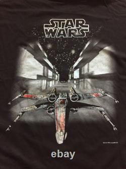 Star Wars Vintage T-shirt 95 Front And Back Print Retro X-wing 80's Movie Y2K