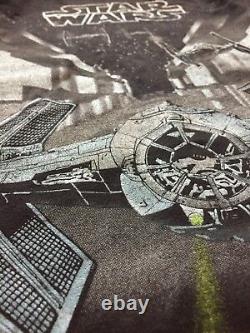 Star Wars Vintage T-shirt 95 Front And Back Print Retro X-wing 80's Movie Y2K