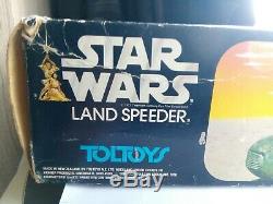 Star Wars Vintage Toltoys New Zealand Chocolate Landspeeder Land Speeder RARE