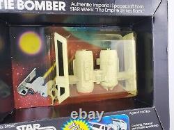 Star Wars Vintage White Die Cast Tie Bomber Vehicle Kenner 1980 SEALED NEW