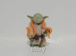 Star Wars Vintage Yoda Light Green Orange Snake Cane