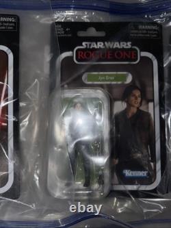 Star Wars Vintage tfa tesb rogue one TLJ Collection Lot 10 MINT +++++