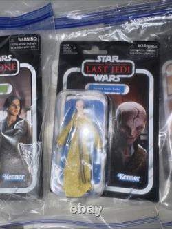 Star Wars Vintage tfa tesb rogue one TLJ Collection Lot 10 MINT +++++