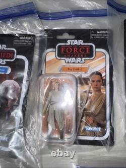 Star Wars Vintage tfa tesb rogue one TLJ Collection Lot 10 MINT +++++